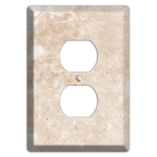 Logan Whimsical Damask Duplex Outlet Wallplate