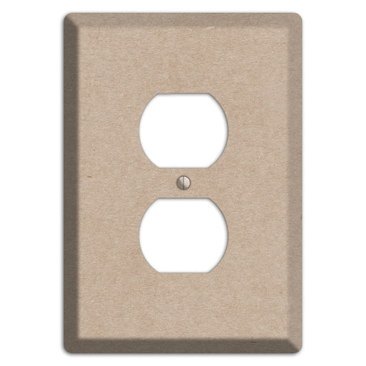 Sandrift Kraft Duplex Outlet Wallplate