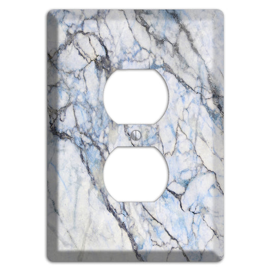 Geyser Marble Duplex Outlet Wallplate