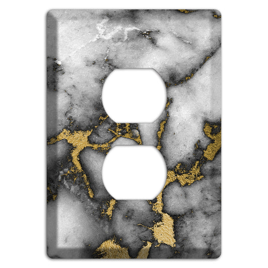 Finlandia Marble Duplex Outlet Wallplate