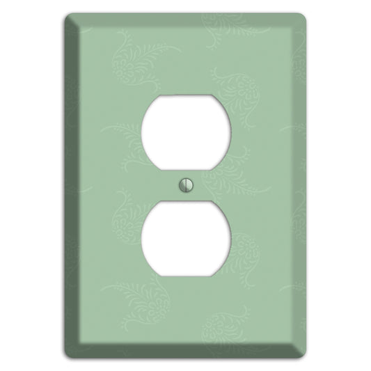 Sage Cartouche Duplex Outlet Wallplate