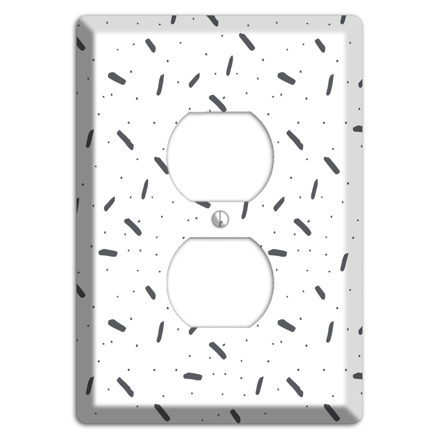 Abstract 13 Duplex Outlet Wallplate