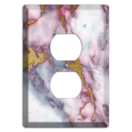 Chatelle Marble Duplex Outlet Wallplate