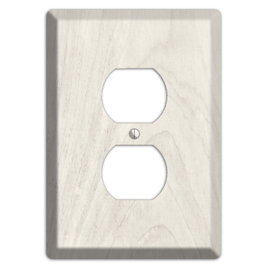 Pearl Bush Antique Duplex Outlet Wallplate