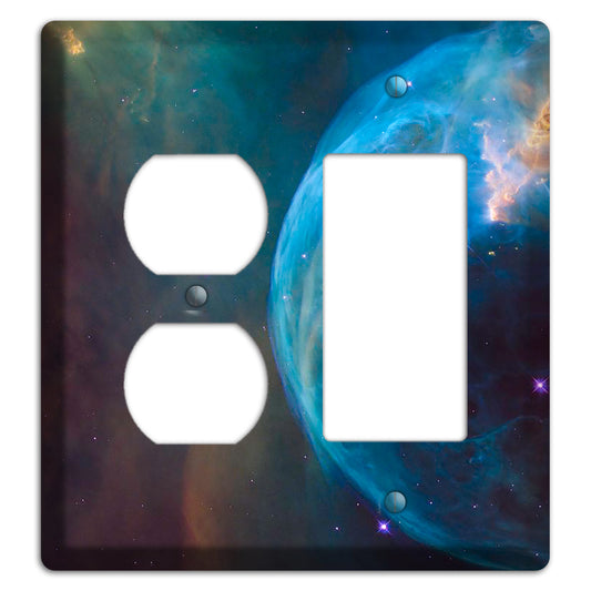 Bubble Nebula Duplex / Rocker Wallplate