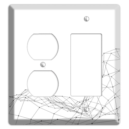 Linear H Duplex / Rocker Wallplate