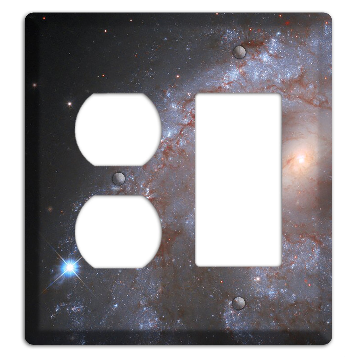 Galaxy NGC 2525 Duplex / Rocker Wallplate