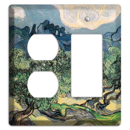 Vincent Van Gogh 5 Duplex / Rocker Wallplate