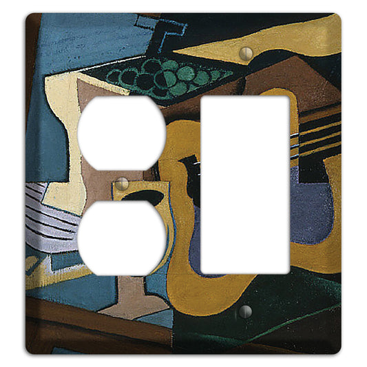 Juan Gris 3 Duplex / Rocker Wallplate