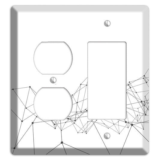 Linear B Duplex / Rocker Wallplate