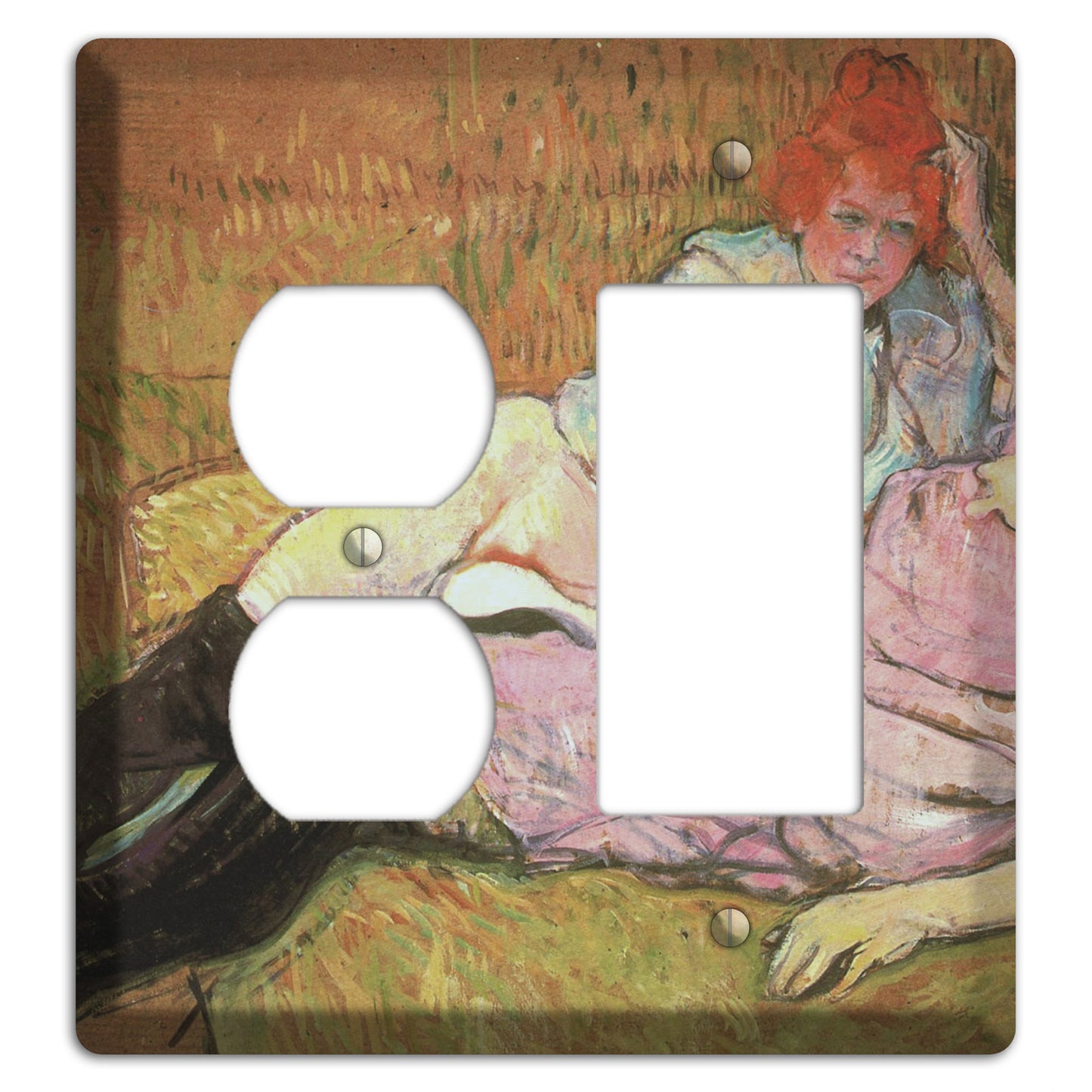 Toulouse-Lautrec 2 Duplex / Rocker Wallplate