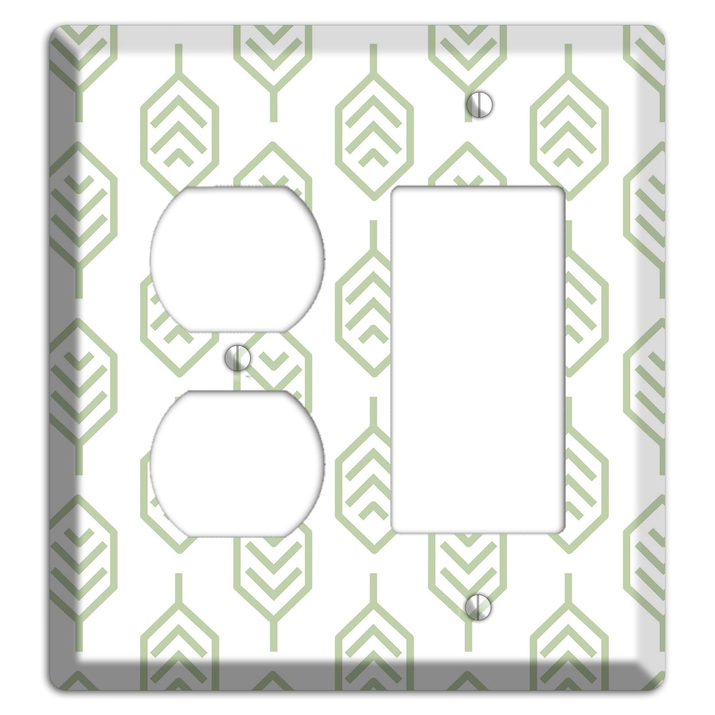 Leaves Style S Duplex / Rocker Wallplate