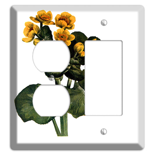 Calla Palustrie 2 Duplex / Rocker Wallplate