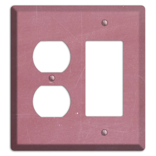 Chalk Pink Duplex / Rocker Wallplate