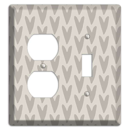 Simple Scandanavian Style I Duplex / Toggle Wallplate