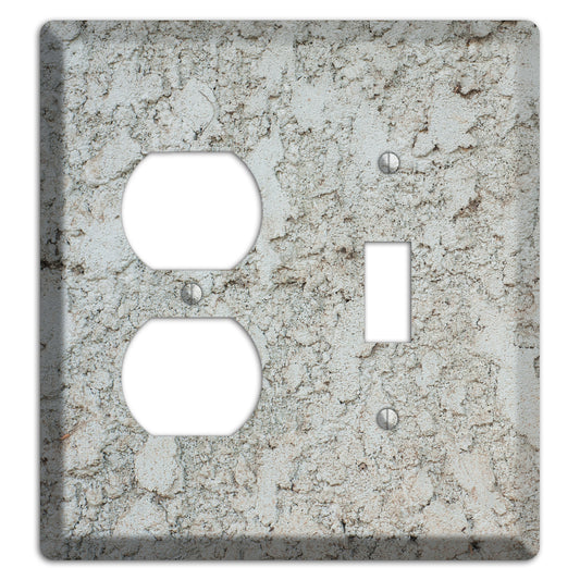 Plaster 6 Duplex / Toggle Wallplate