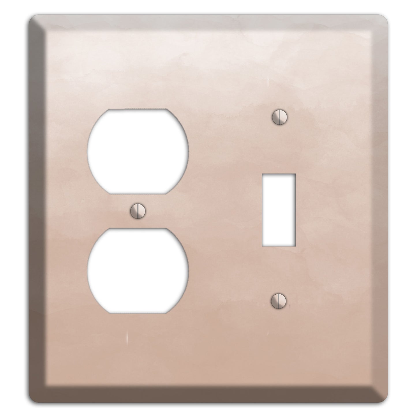 Beige Ombre Duplex / Toggle Wallplate