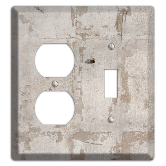 Old Concrete 4 Duplex / Toggle Wallplate