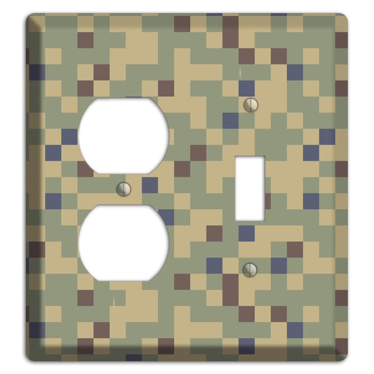 Dual Tex Camo Duplex / Toggle Wallplate