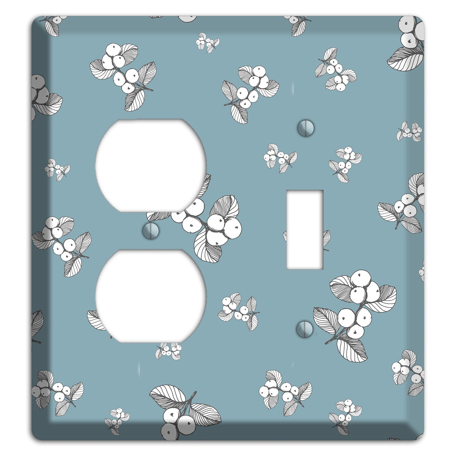 Wildlife Berry Bloom Duplex / Toggle Wallplate