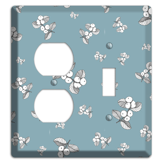 Wildlife Berry Bloom Duplex / Toggle Wallplate