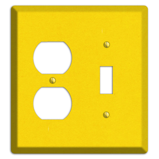 Moon Yellow Kraft Duplex / Toggle Wallplate