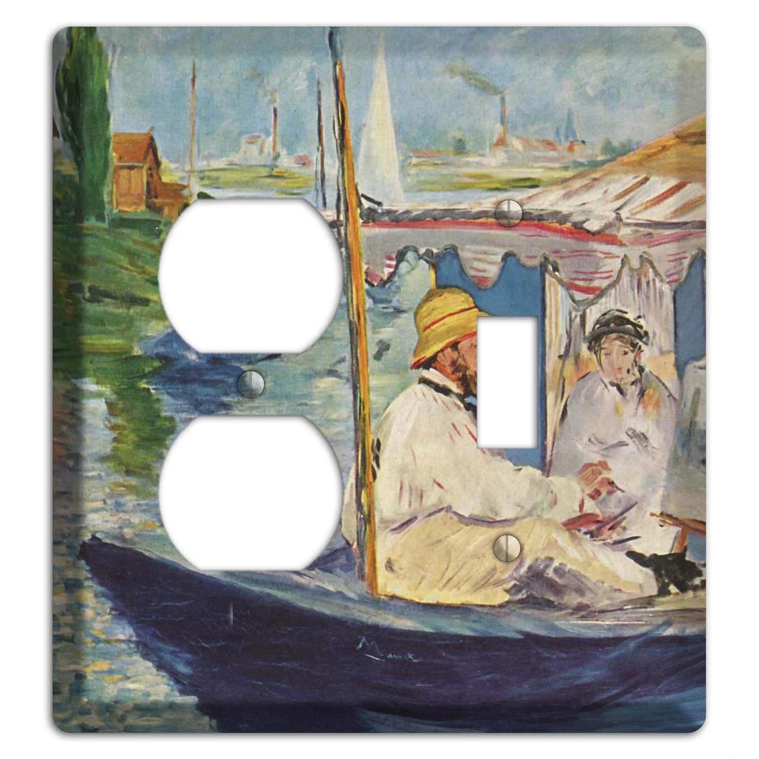 Edouard Manet Duplex / Toggle Wallplate