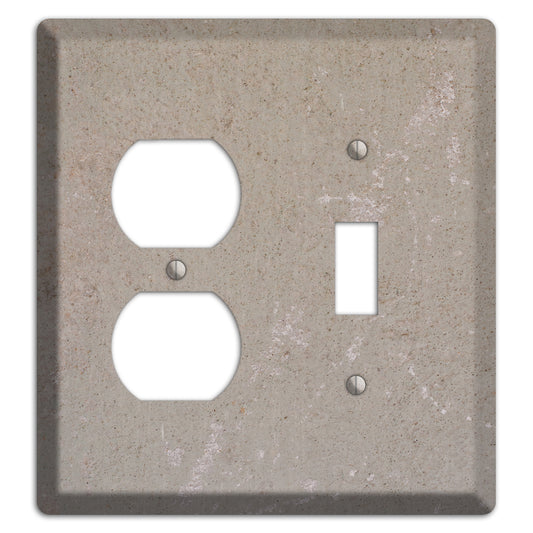 Old Concrete 7 Duplex / Toggle Wallplate