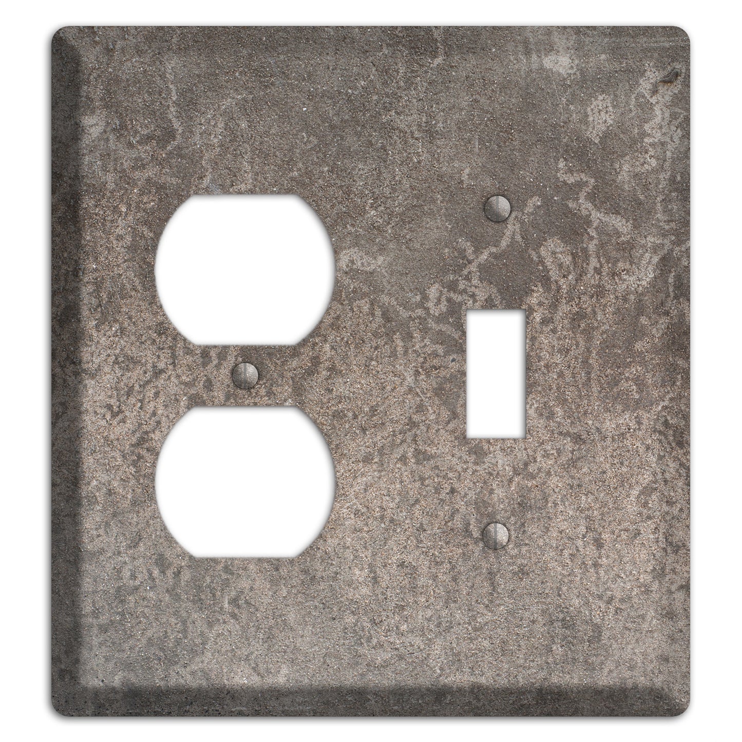 Old Concrete 1 Duplex / Toggle Wallplate