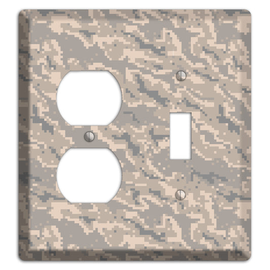 UCAF Tiger Stripe 1 Camo Duplex / Toggle Wallplate