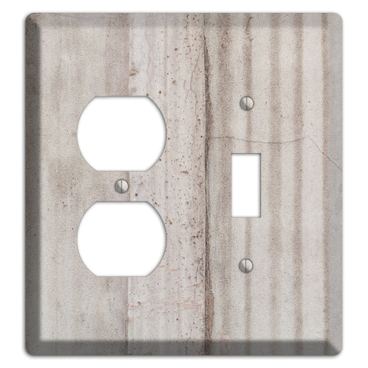 Old Concrete 5 Duplex / Toggle Wallplate