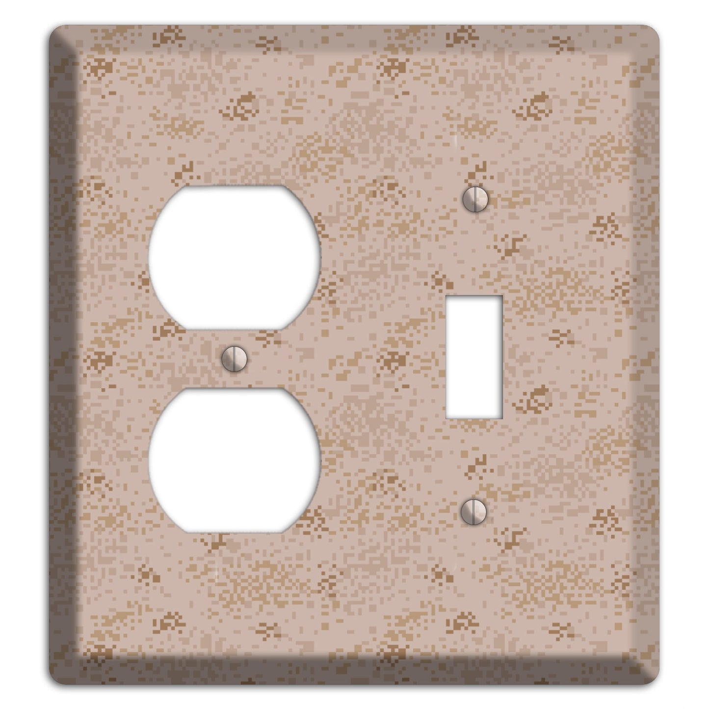 Marpat Desert Camo Duplex / Toggle Wallplate