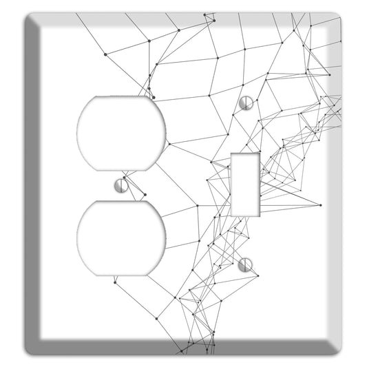 Linear A Duplex / Toggle Wallplate