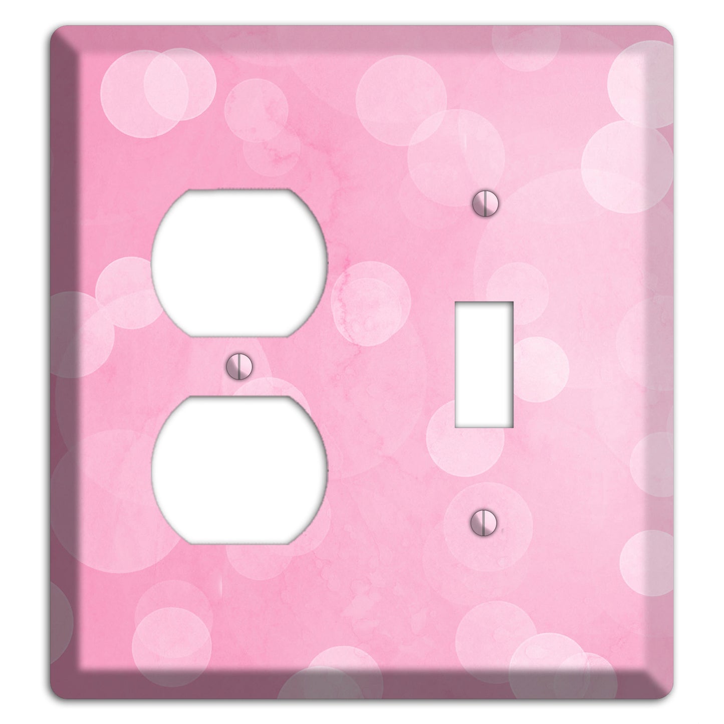 purple Pizzaz Pink Texture Duplex / Toggle Wallplate