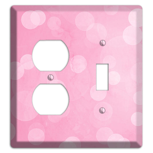 purple Pizzaz Pink Texture Duplex / Toggle Wallplate