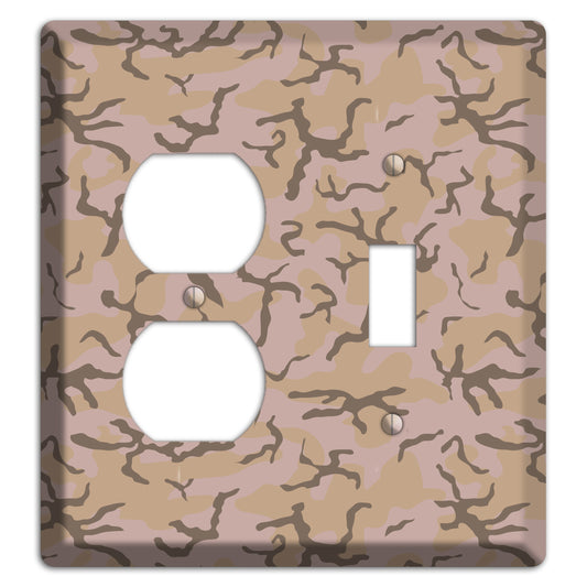 Woodland Camo Duplex / Toggle Wallplate