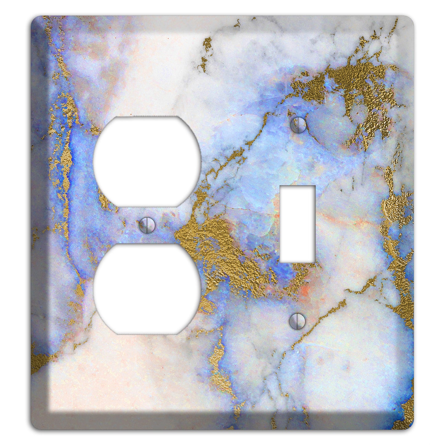 Portage Marble Duplex / Toggle Wallplate