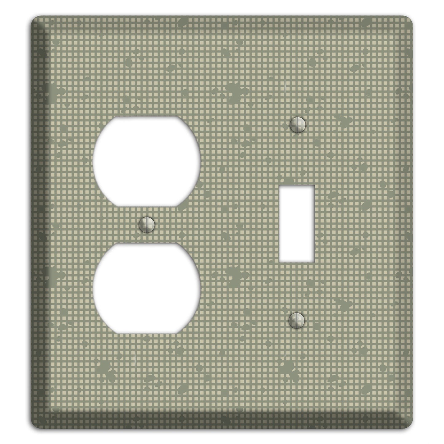 Night Desert Camo Duplex / Toggle Wallplate