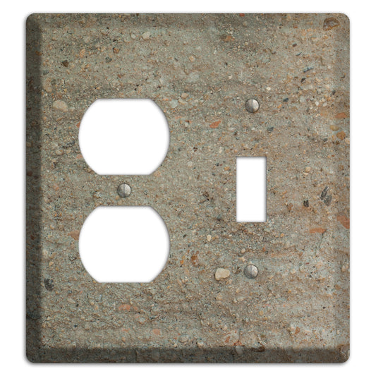 Plaster 1 Duplex / Toggle Wallplate