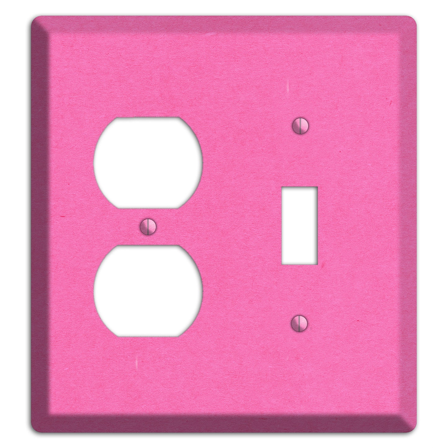 Persian Pink Kraft Duplex / Toggle Wallplate