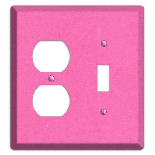 Persian Pink Kraft Duplex / Toggle Wallplate