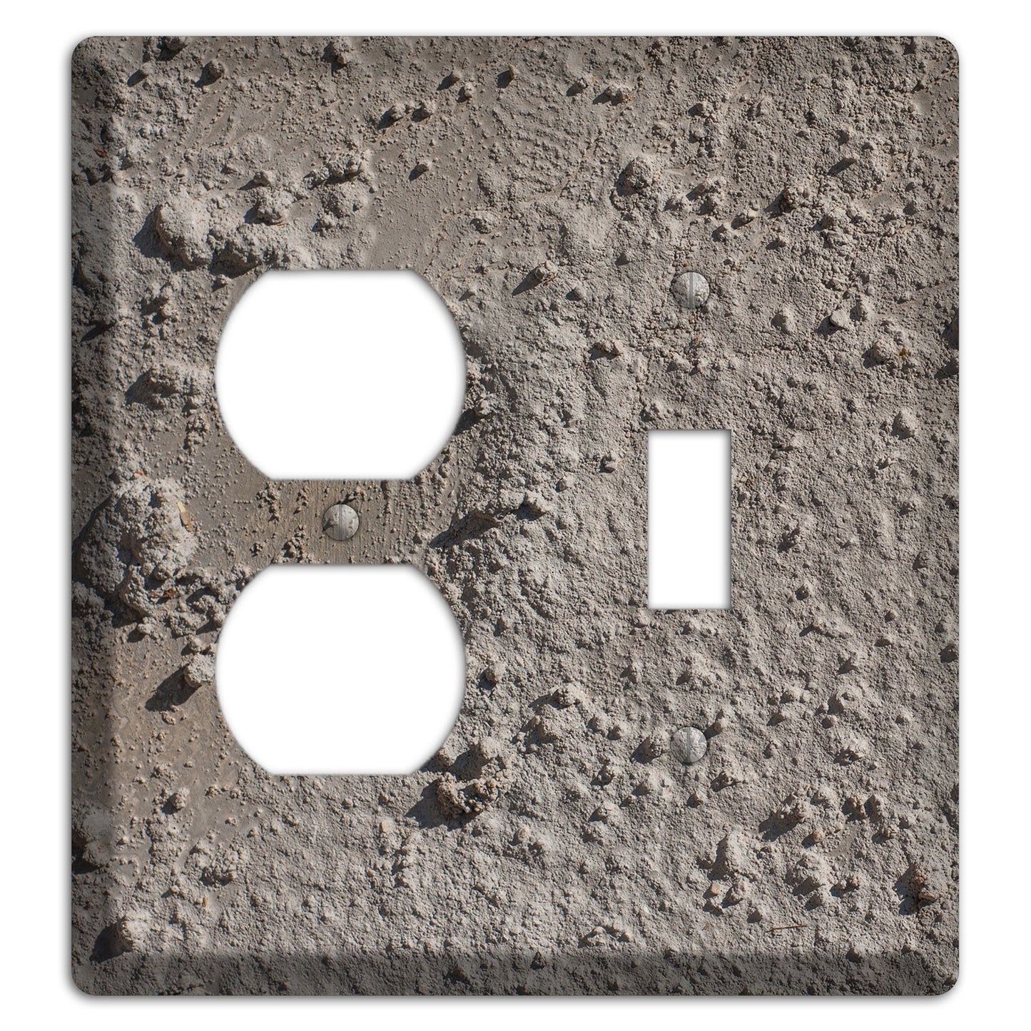 Plaster 2 Duplex / Toggle Wallplate