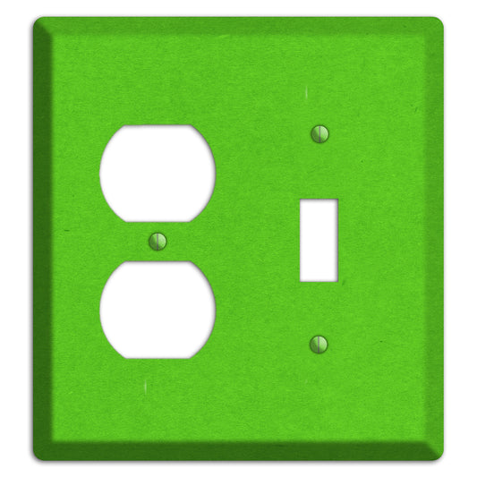 Kelly Green Kraft Duplex / Toggle Wallplate