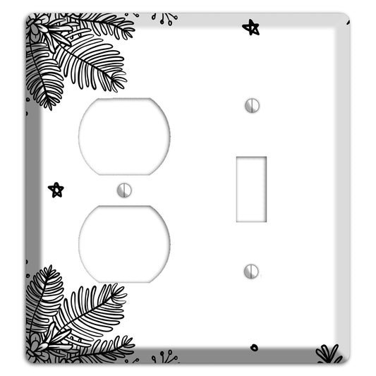 Cartoon Christmas 2 Duplex / Toggle Wallplate