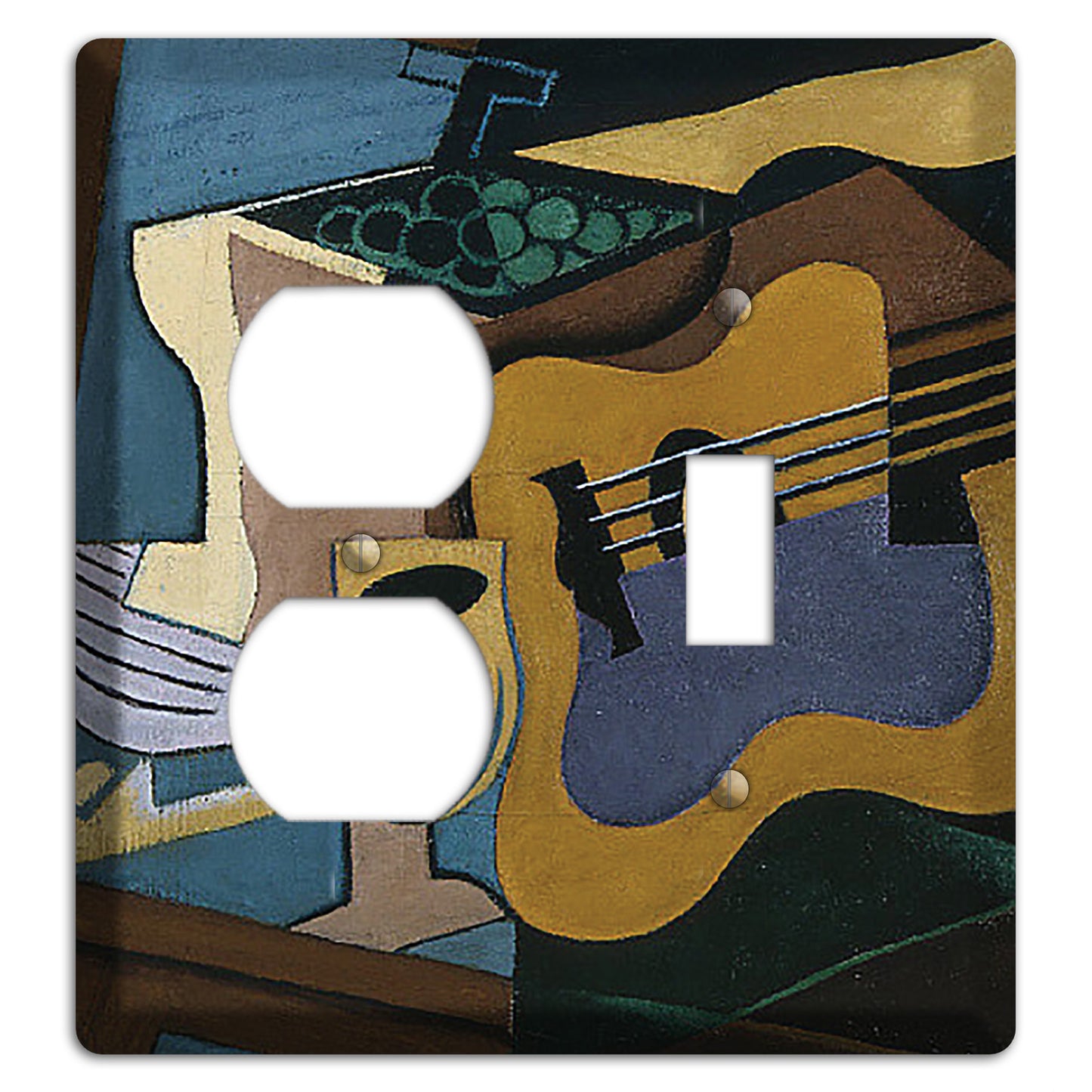 Juan Gris 3 Duplex / Toggle Wallplate