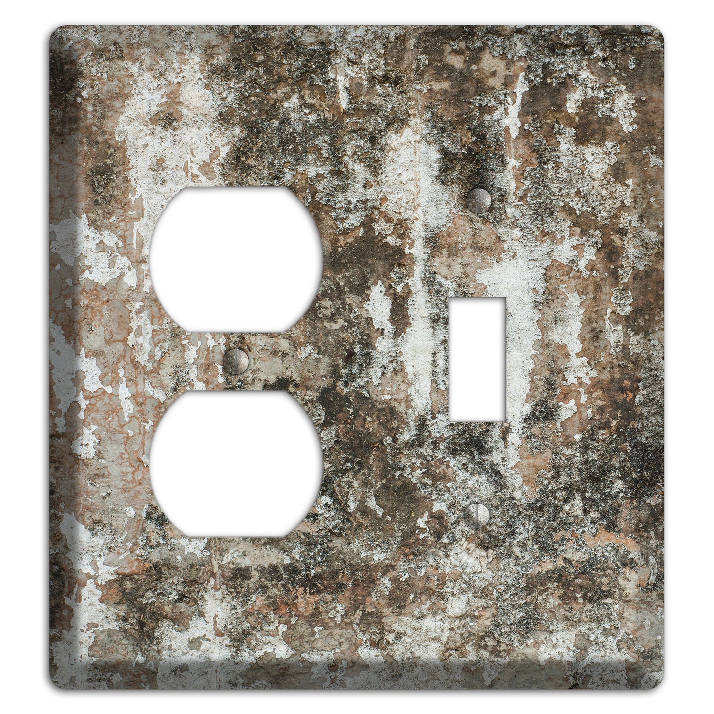 Old Concrete 10 Duplex / Toggle Wallplate