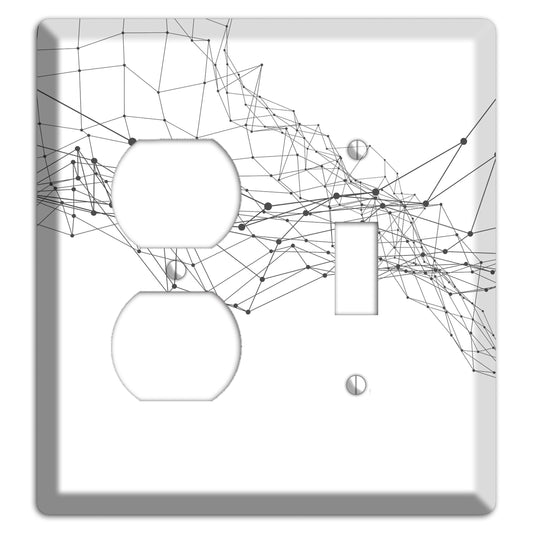 Linear G Duplex / Toggle Wallplate