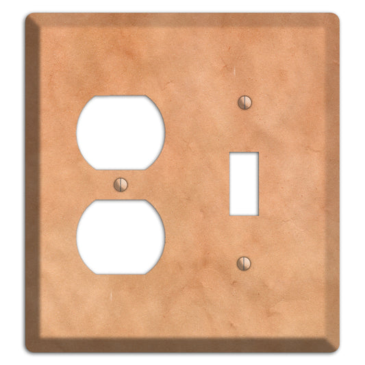 Aged Paper 12 Duplex / Toggle Wallplate