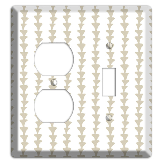 Simple Scandanavian Style A Duplex / Toggle Wallplate