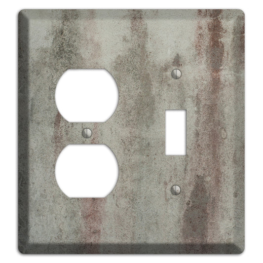 Old Concrete 15 Duplex / Toggle Wallplate